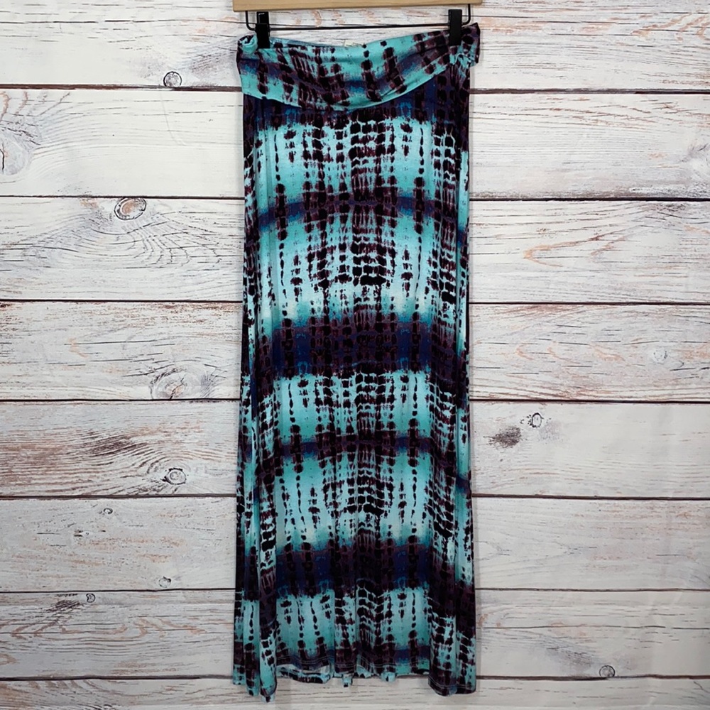 American Rag Tie-Dye Stretchy Maxi Skirt - Large